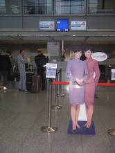 China Airlines Check In Schalter in Frankfurt